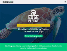 Tablet Screenshot of edgepledge.com
